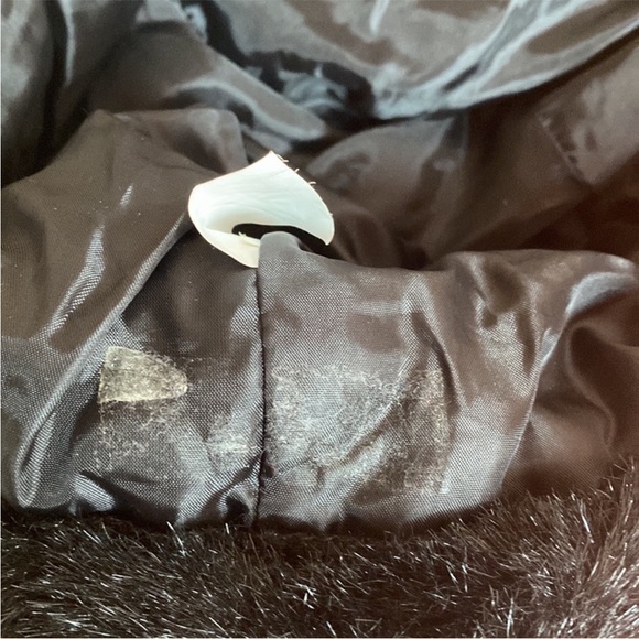 VTG Y2K Black Faux Fur Monster Goth Bucket Hat - Picture 8 of 8